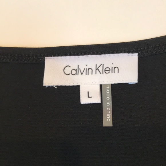 Calvin Klein Black Tank L NWT - Picture 4 of 6